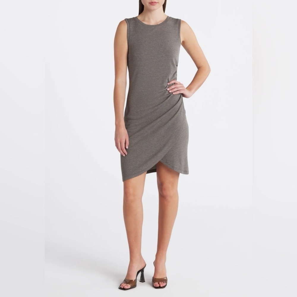 Gray Sleeveless Dress